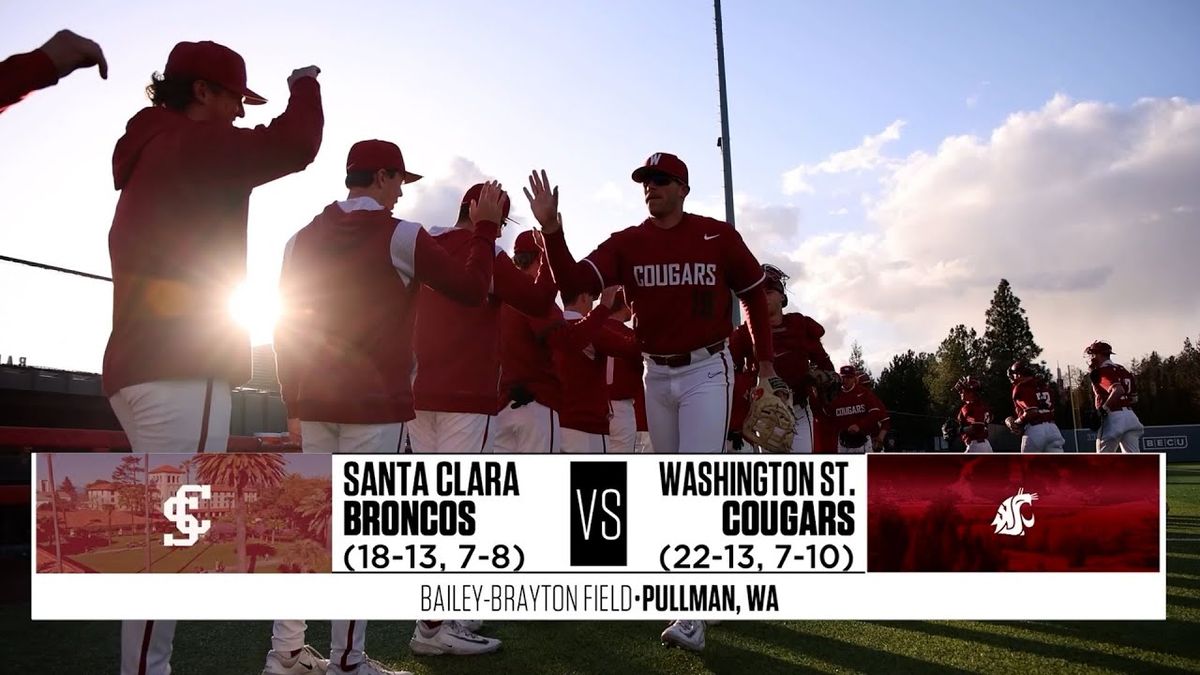 Washington State Cougars vs. Santa Clara Broncos