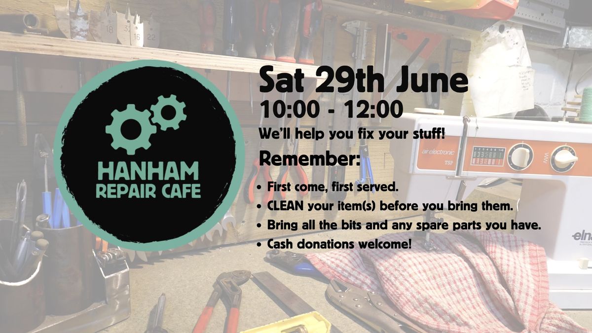 Hanham Repair Cafe June