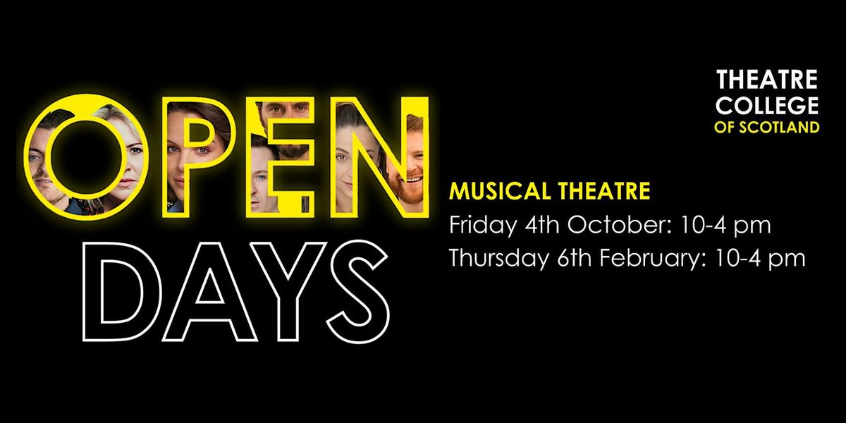 TCOS ||  MUSICAL THEATRE OPEN DAY 2024