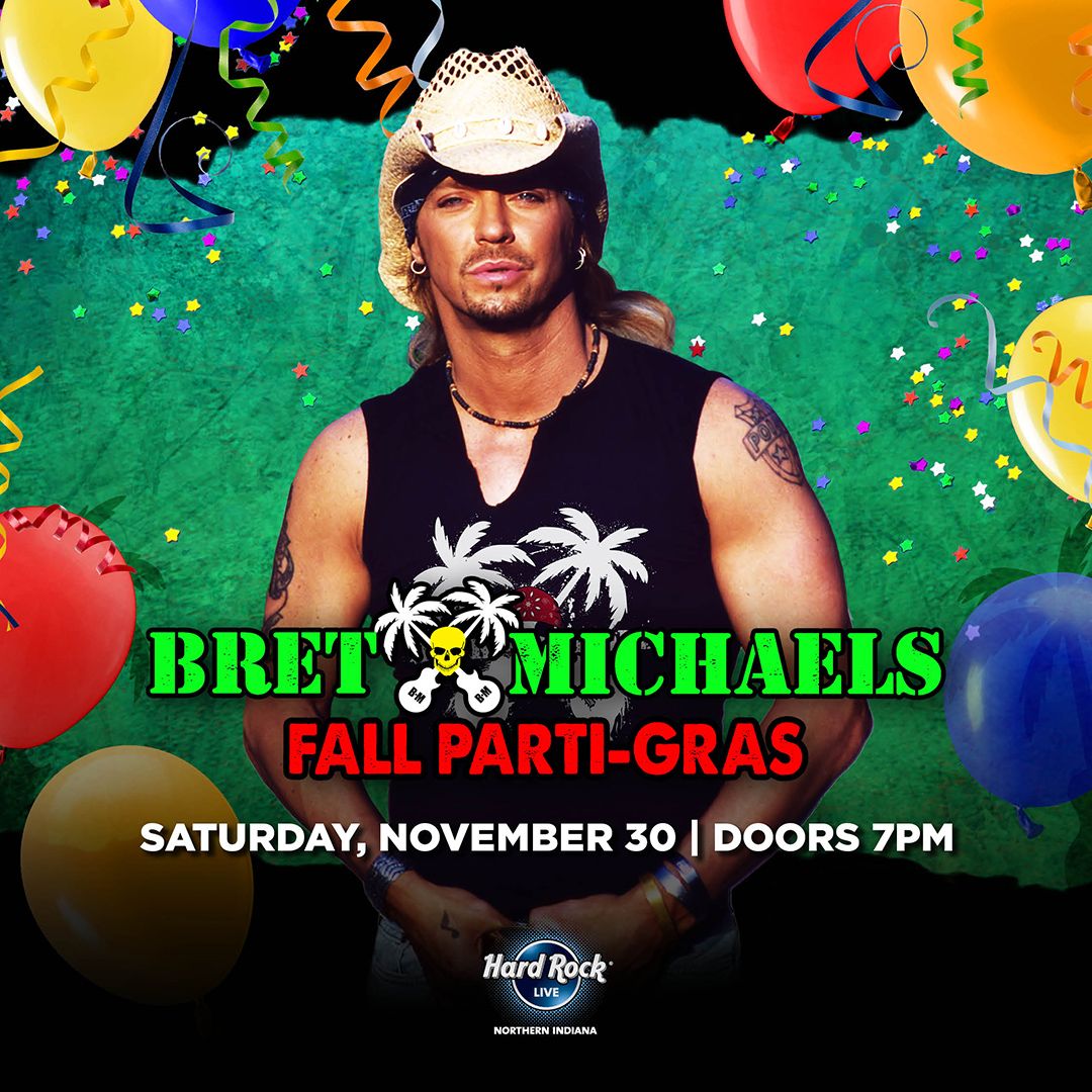 Bret Michaels: Parti-Gras Tour 2024