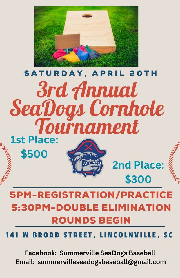 SeaDogs Cornhole Tournament 