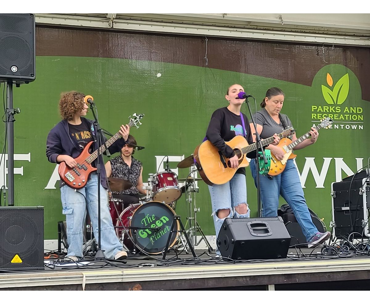 The Green Planet Band at the Wanderlust Beer Garden in Easton, PA!