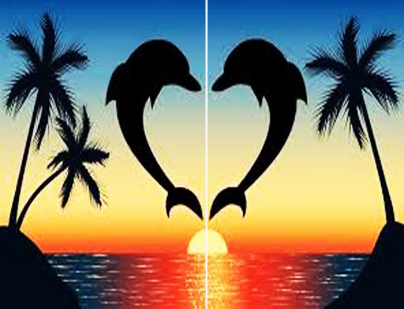 Couples Love Dolphins Paint & Sip Event March 29th 6pm-9pm