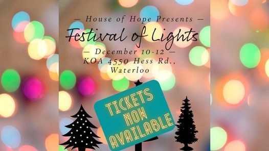 Koa Christmas 2022 Festival Of Lights, Waterloo / Lost Island Waterpark Koa Resort (Waterloo,  Ia), 10 December To 12 December