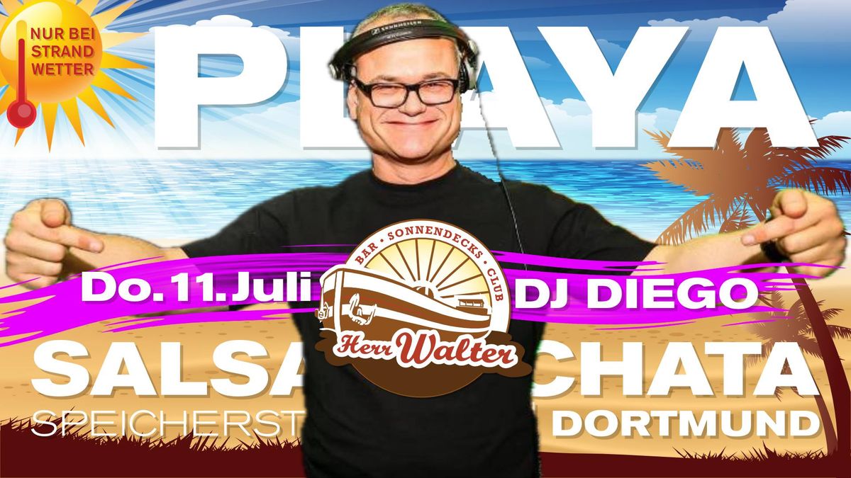 donnerstags | 17 Uhr |  SALSA-BACHATA PLAYA | HERR WALTER