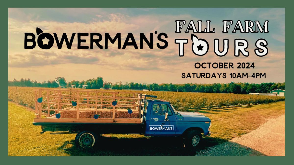 Bowerman's Fall Farm Tours & History Hike