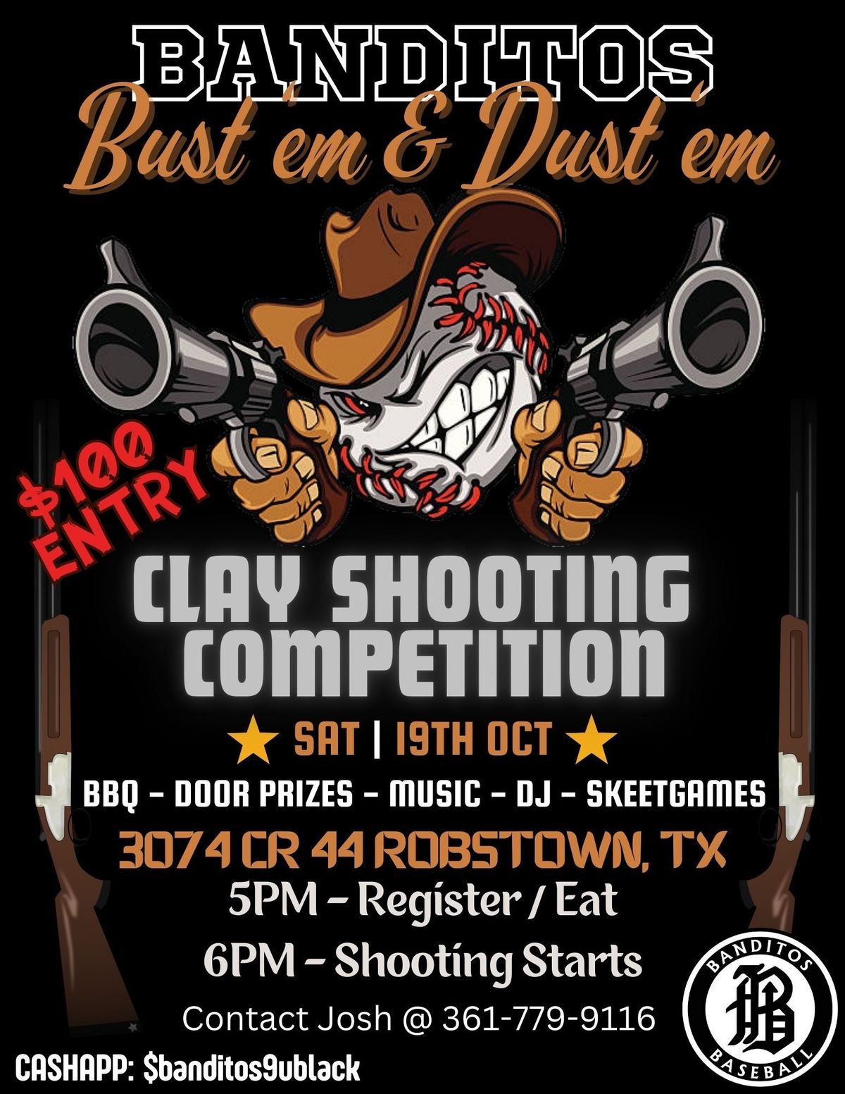 BANDITOS BUST Em & DUST Em SHOOTOUT