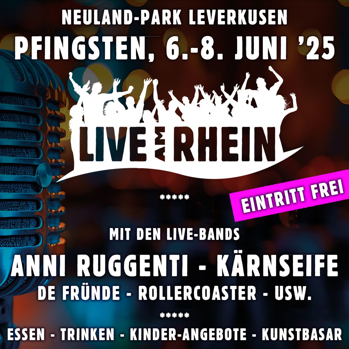 LIVE AM RHEIN \u2013 PFINGSTEN