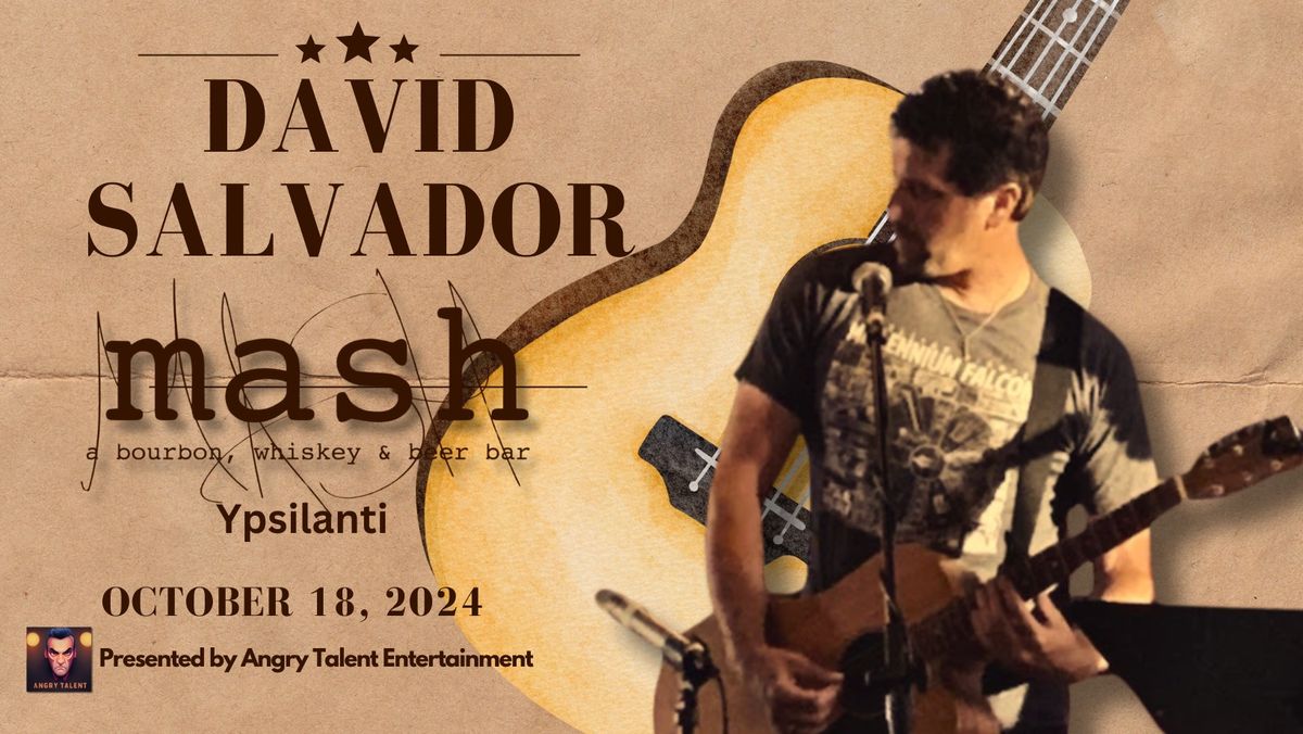 David Salvador at Mash (Ypsilanti)