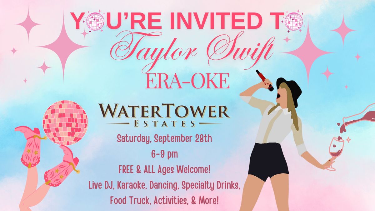 WaterTower Presents: Taylor Swift Era-oke