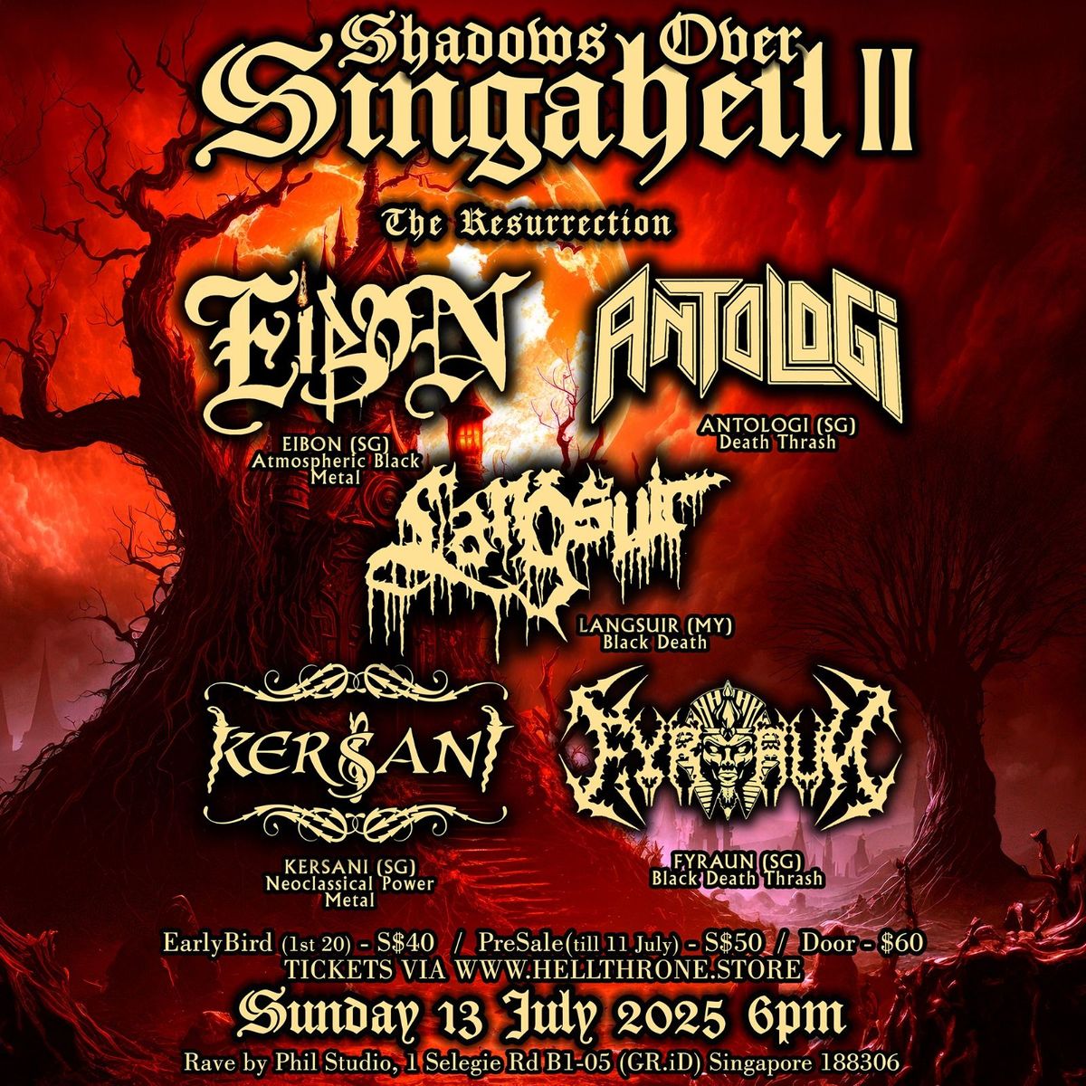 Shadows Over Singahell II - The Resurrection