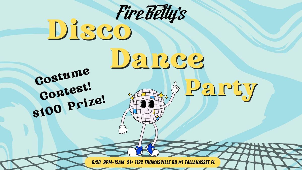 Disco Dance Party and Costume Contest 