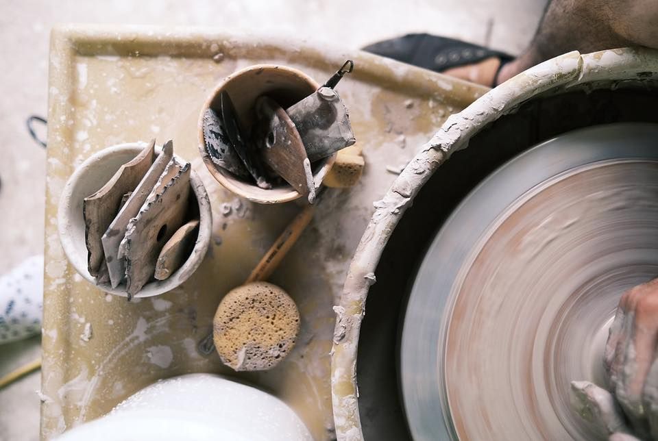 Spin & Sip  at The Pottery