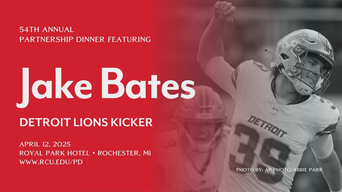 54th Annual Partnership Dinner featuring Jake Bates