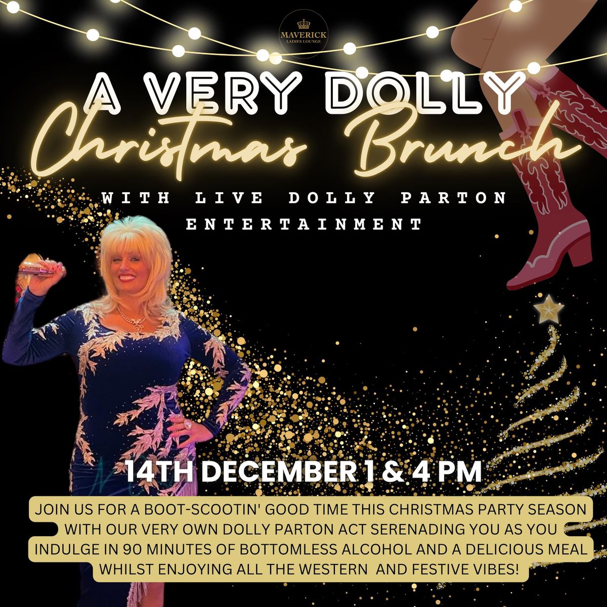 A VERY DOLLY CHRISTMAS BOTTOMLESS BRUNCH!