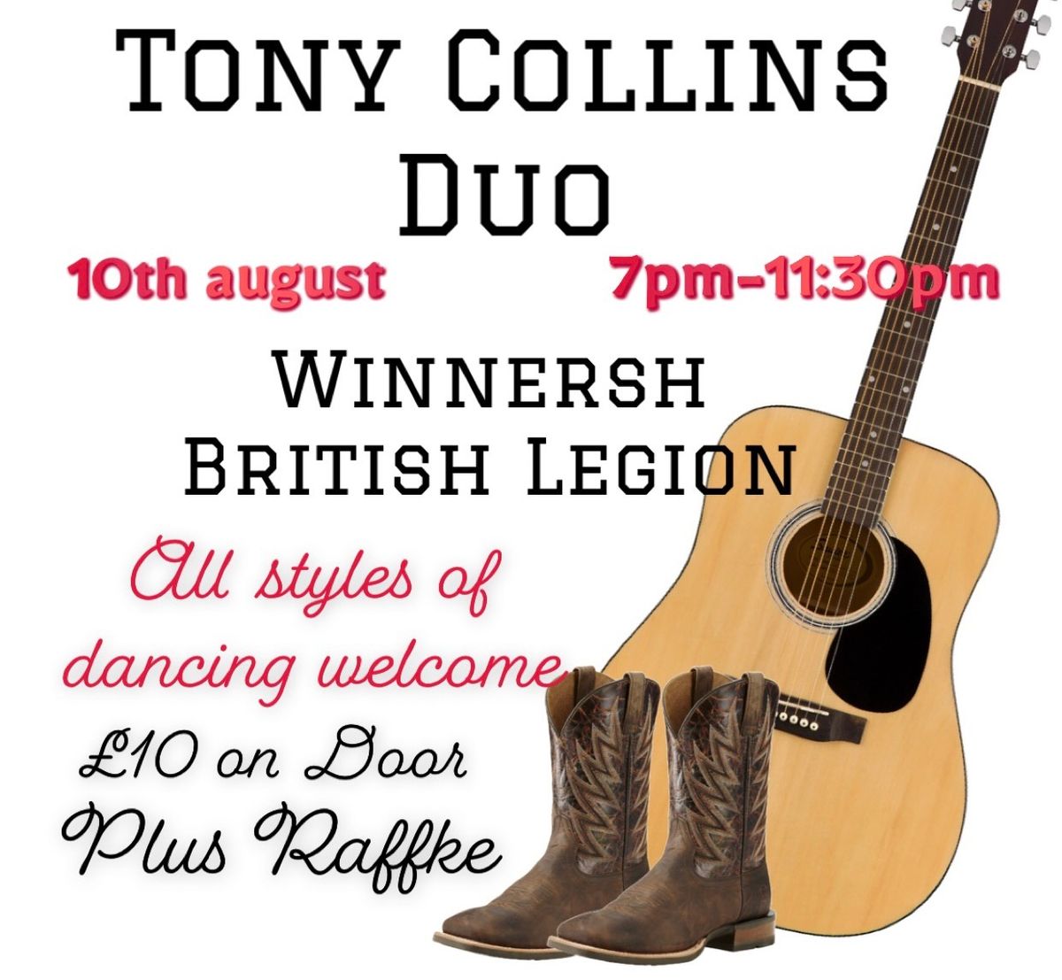 Country music & Rock n Roll- Tony Collins Duo