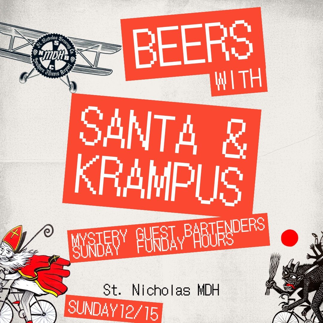 \ud83c\udf84 St Nick MDH Presents: Beers with Santa & Krampus \ud83c\udf84