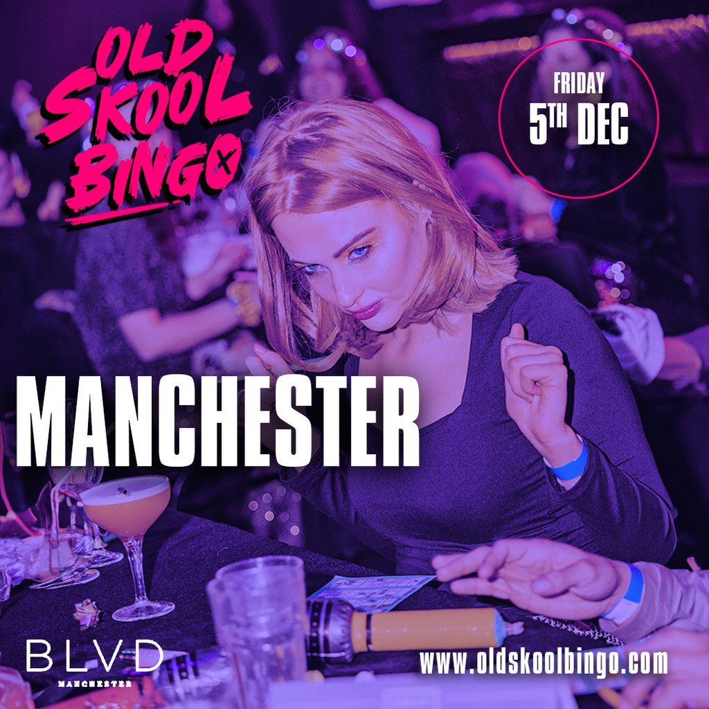 Old Skool Bingo Sat 5th Dec Manchester