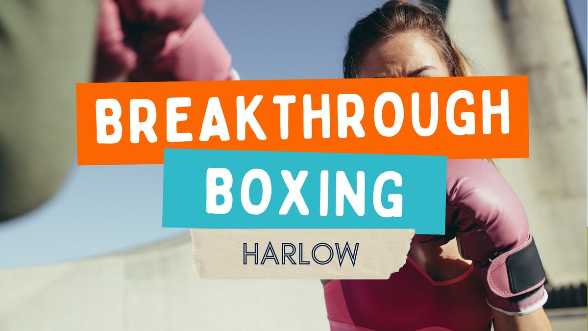 Breakthrough Boxing with Essex Recovery Foundation 