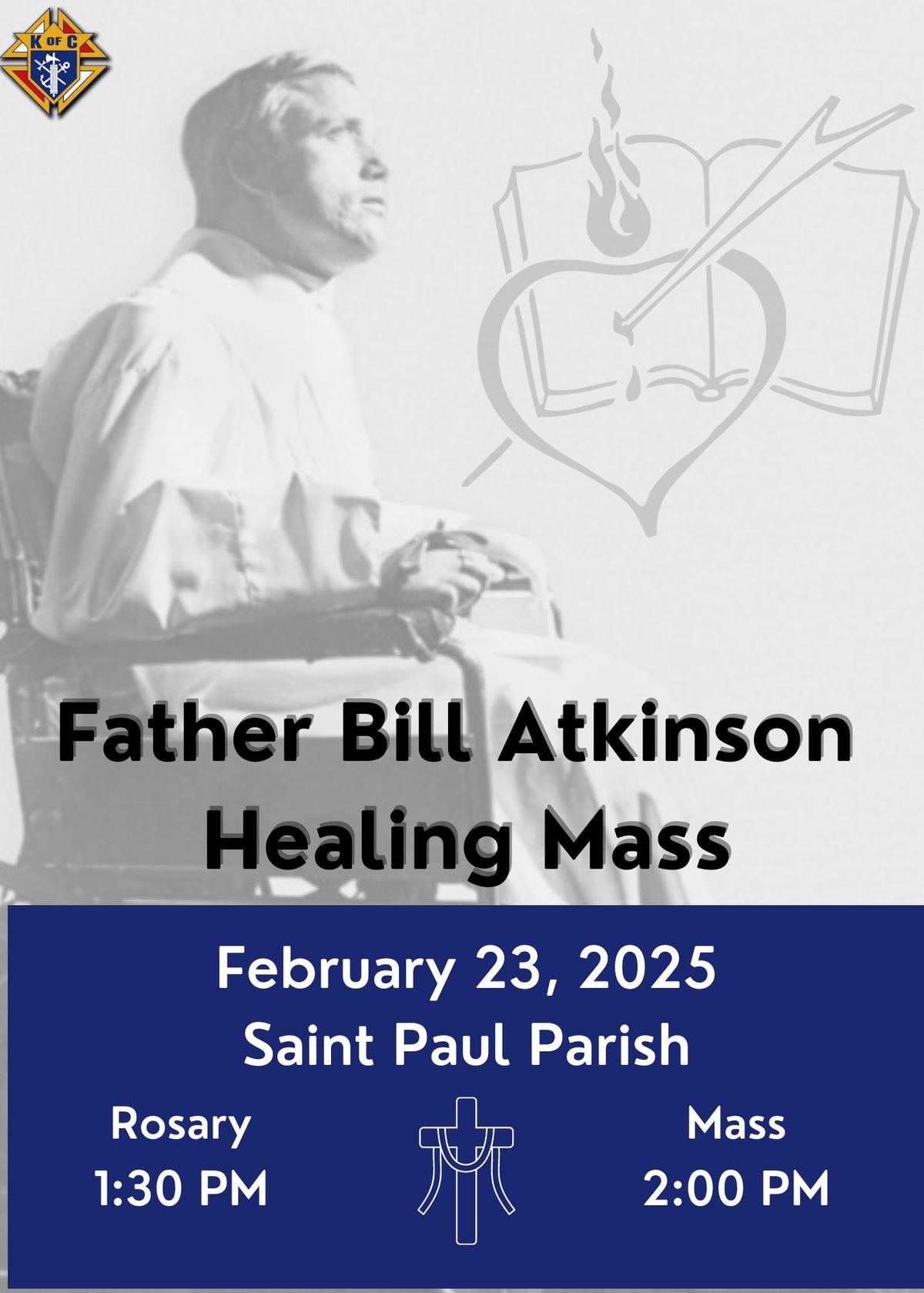 Father Bill Atkinson Healing Mass