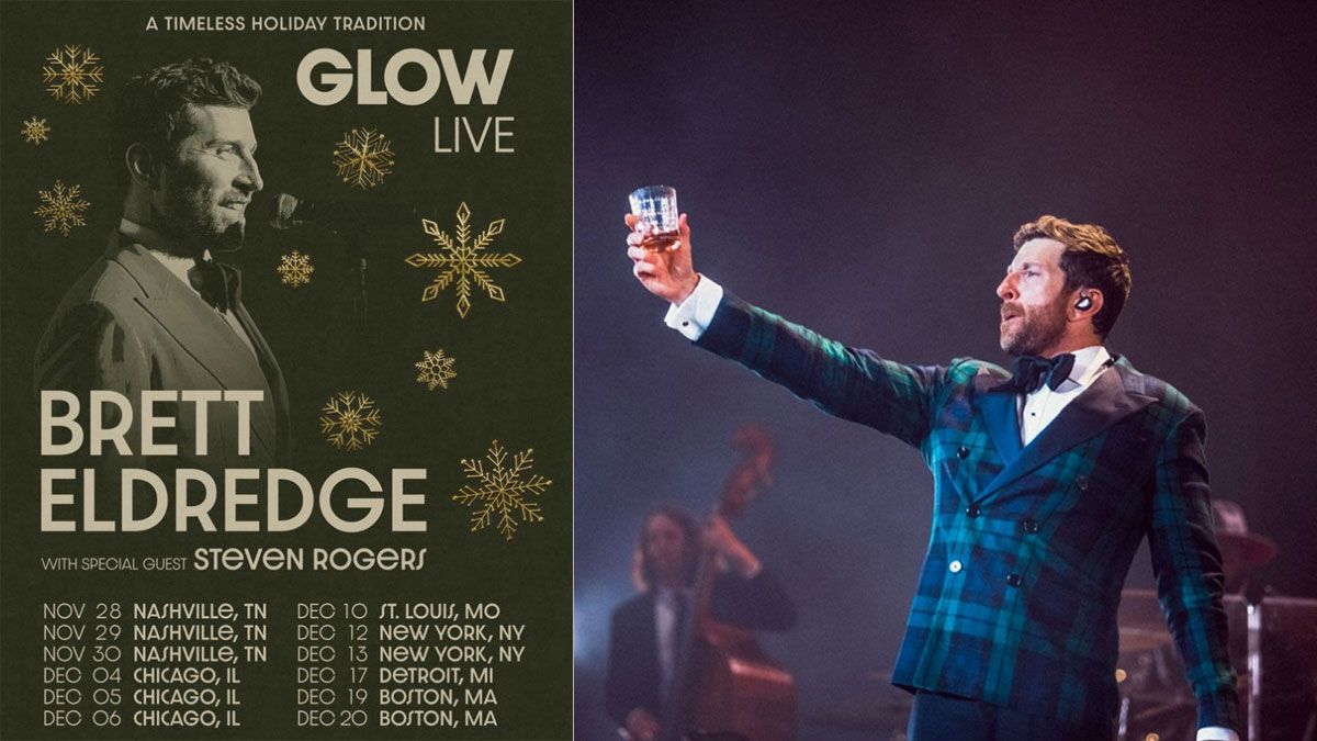 Brett Eldredge with Steven Rogers