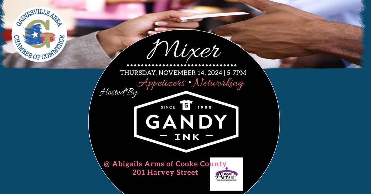 Chamber Mixer Hosted by Gandy Ink