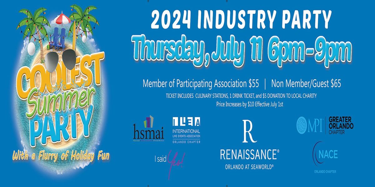 COOLEST SUMMER PARTY - INDUSTRY PARTY 2024