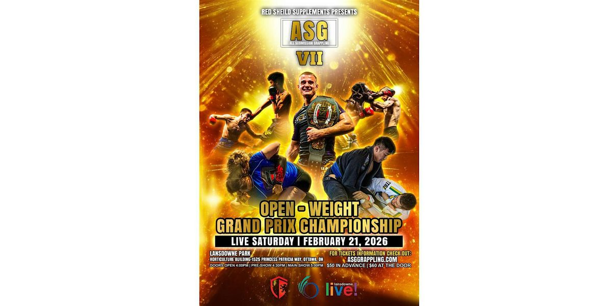 ASG 7- Open Weight Grand Prix Championship
