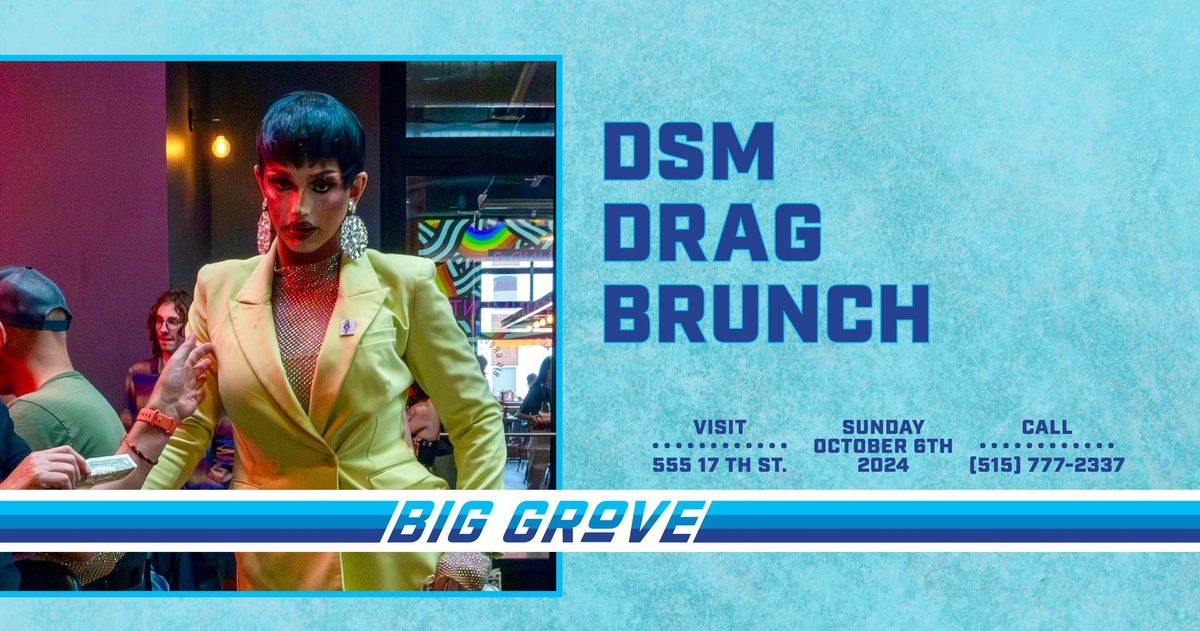 Drag Brunch \u2022 Des Moines | Oct. 6th