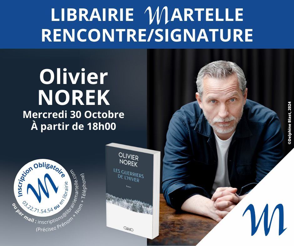 RENCONTRE \/ SIGNATURE - Olivier NOREK