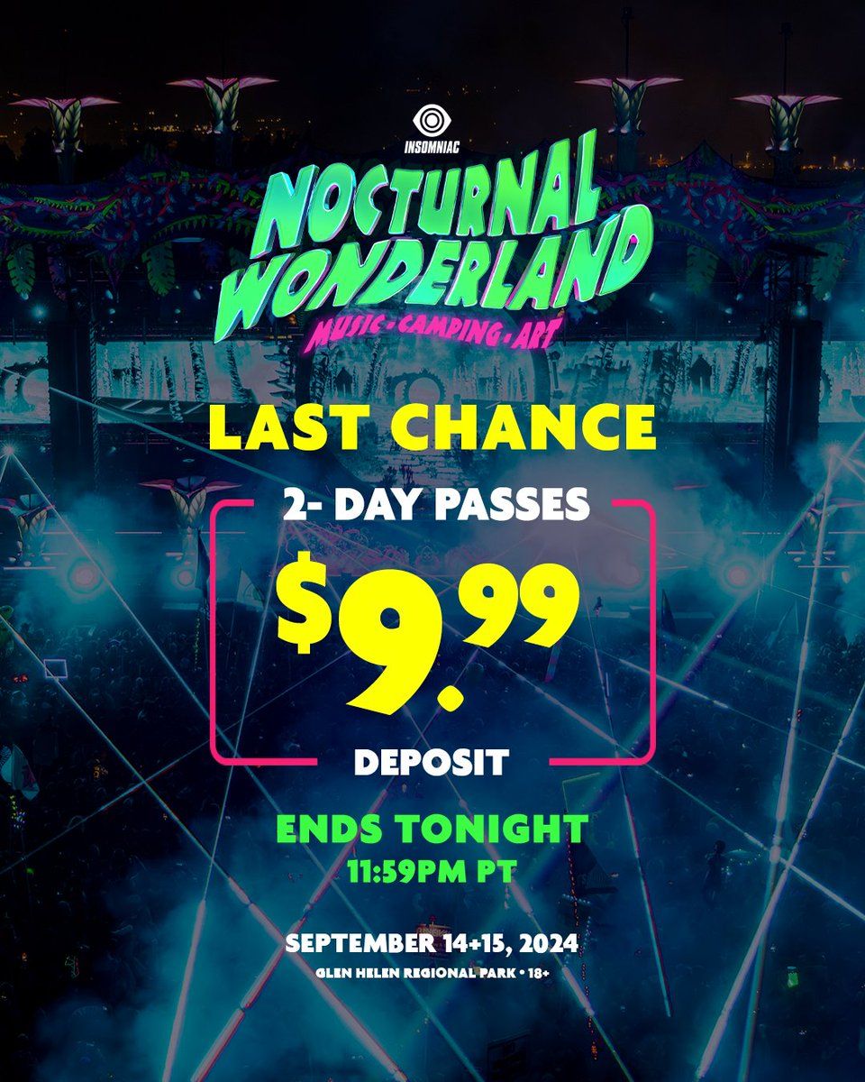 Beyond Wonderland - 2 Day Pass