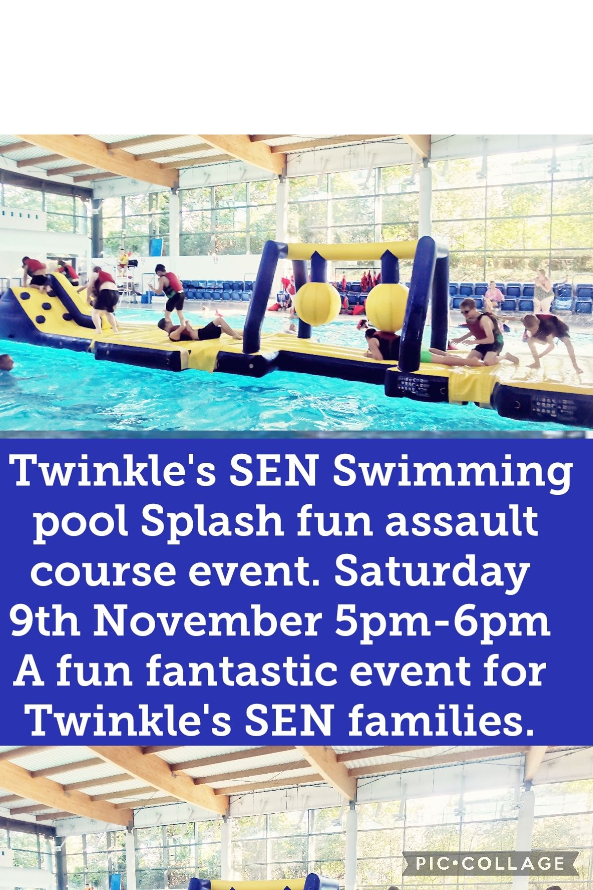 Twinkle's SEN Private Riverside splash and inflatable event