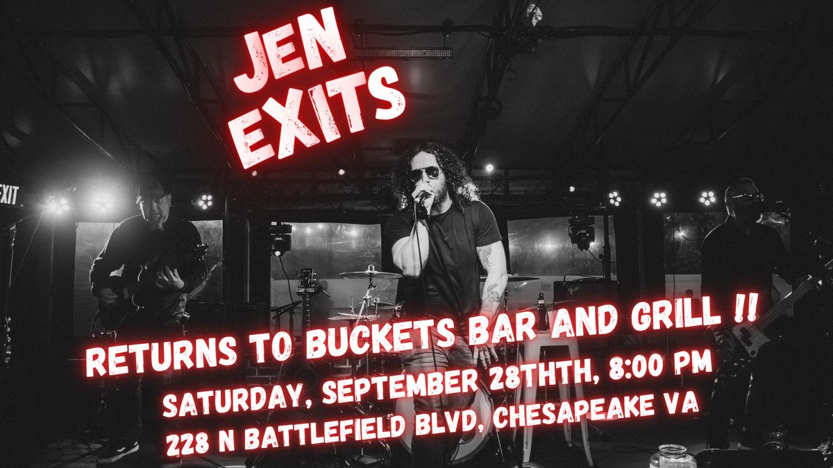 Jen Exits at Buckets Bar and Grill