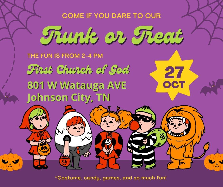 First Church of God ~ Trunk or Treat