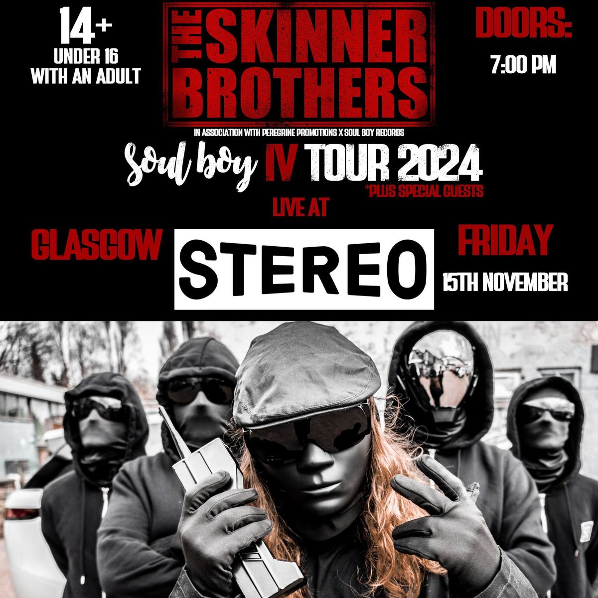 The Skinner Brothers live in @ Glasgow Stereo