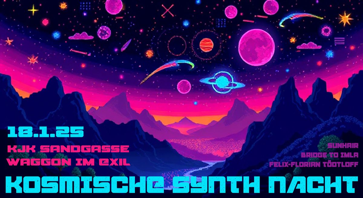 Kosmische Synth Nacht - Live im KJK Sandgasse (Waggon im Exil)