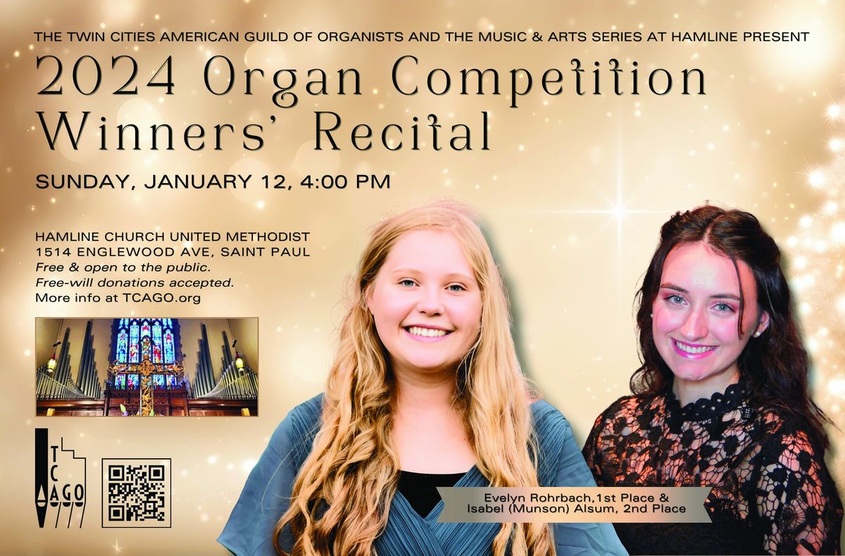 The Twin Cities chapter American Guild of Organists and the Music and Arts Series at Hamline Church 