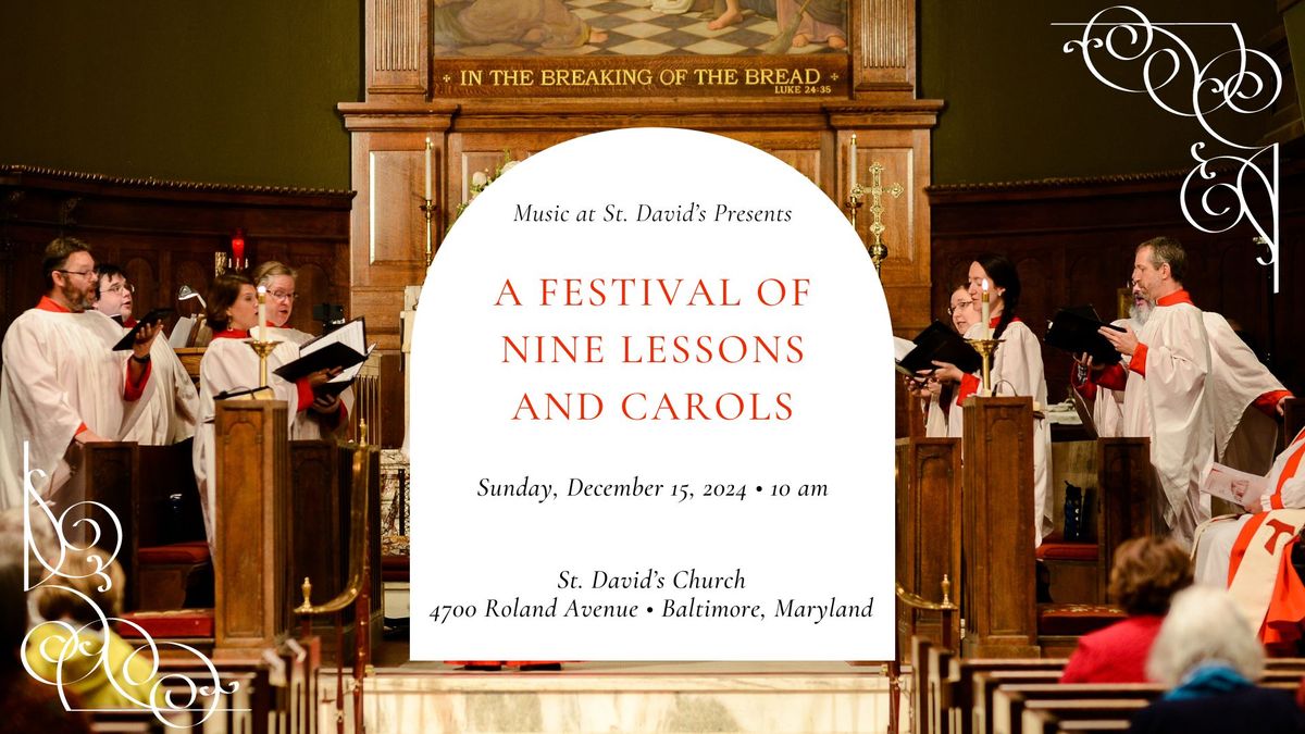 A Festival of Nine Lessons and Carols