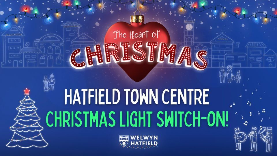 Hatfield Christmas light switch-on