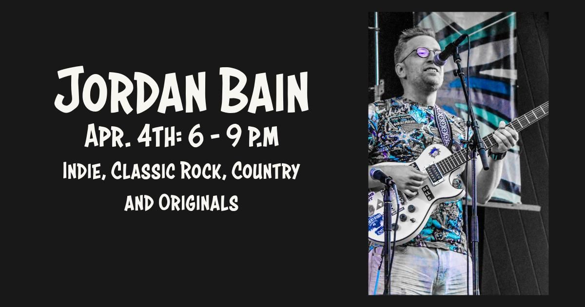 Live Music: Jordan Bain