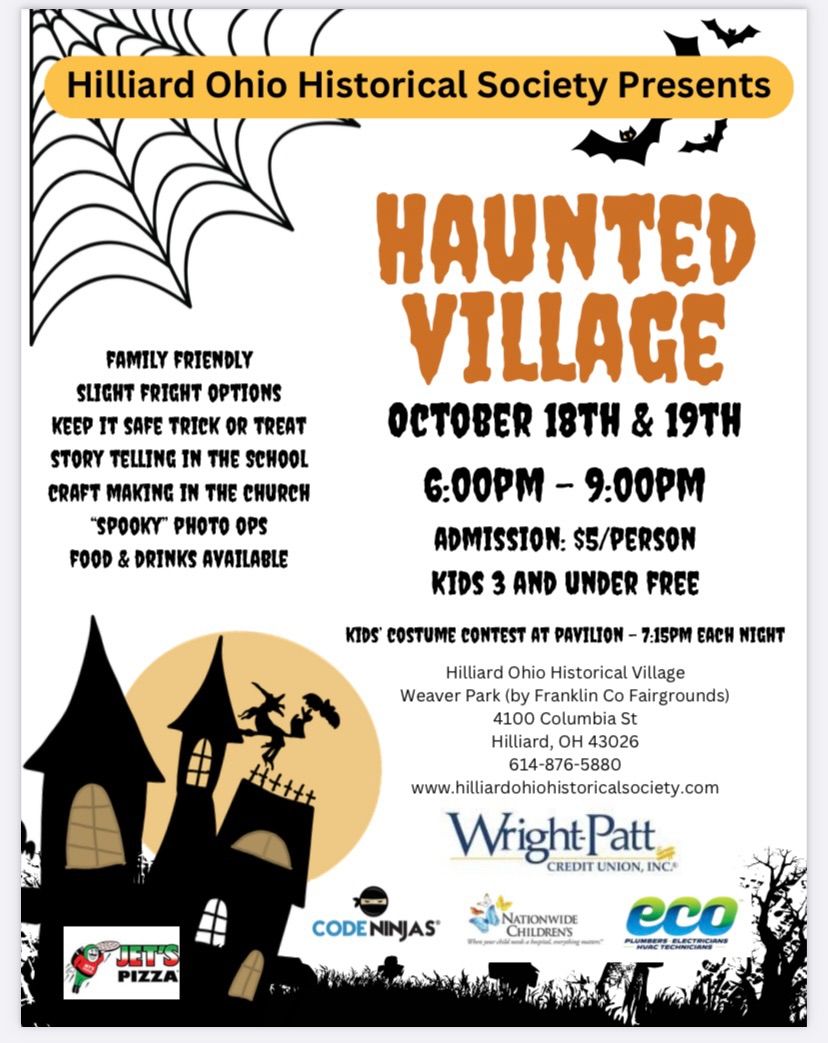 Hilliard Ohio Historical Society\u2019s  Haunted Village