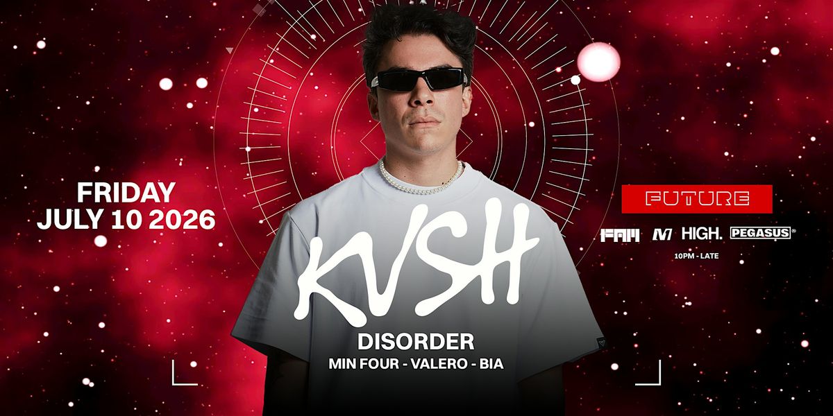 KVSH @ FUTURE TORONTO by Pegasus, FAM & HIGH.
