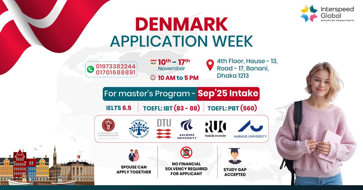 Denmark Application Week!