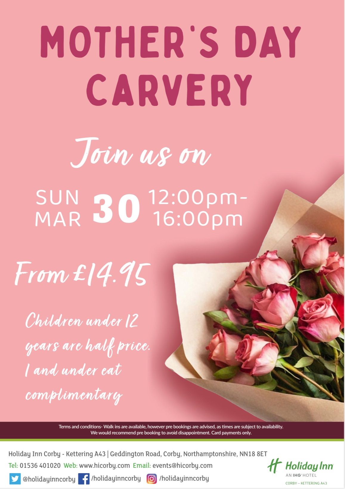 Mother\u2019s Day Carvery 