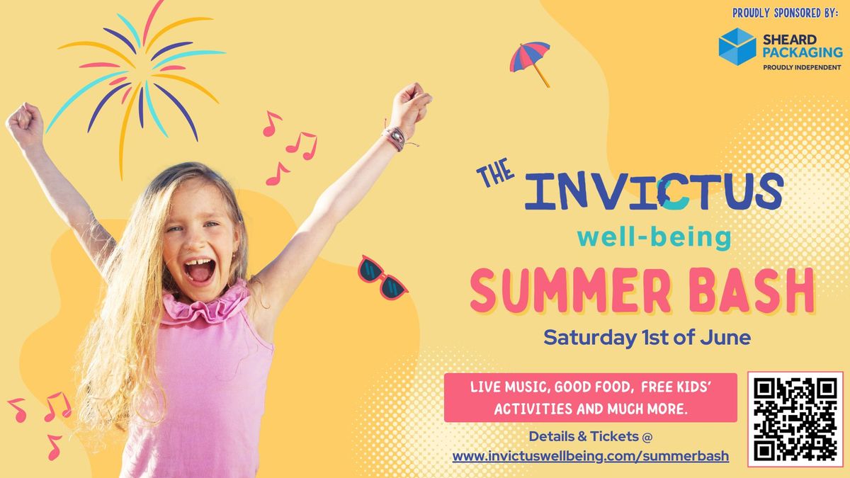 The Invictus Wellbeing Summer Bash