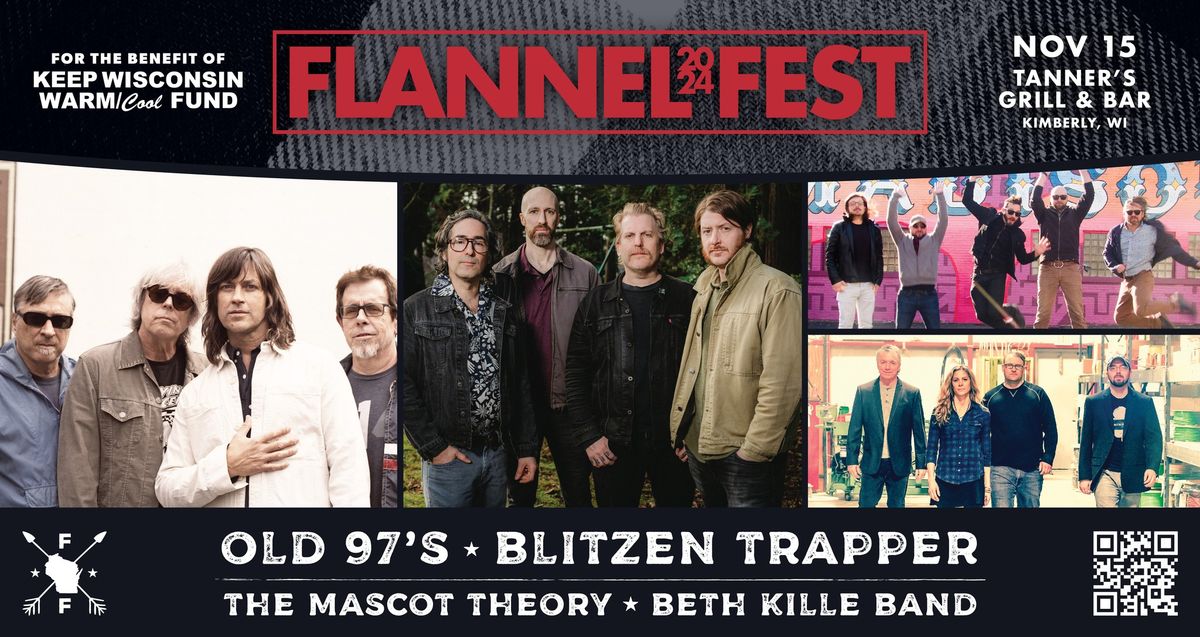 Flannel Fest in Kimberly, WI - w\/ Old 97's, Blitzen Trapper, The Mascot Theory, & Beth Kille Band