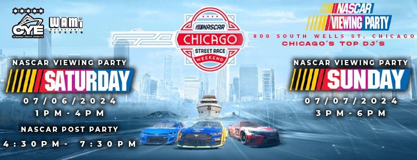 Nascar Chicago Booze Cruise Viewing Parties. 