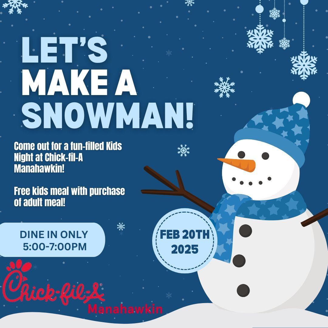 Kids Night at Chick-fil-A 