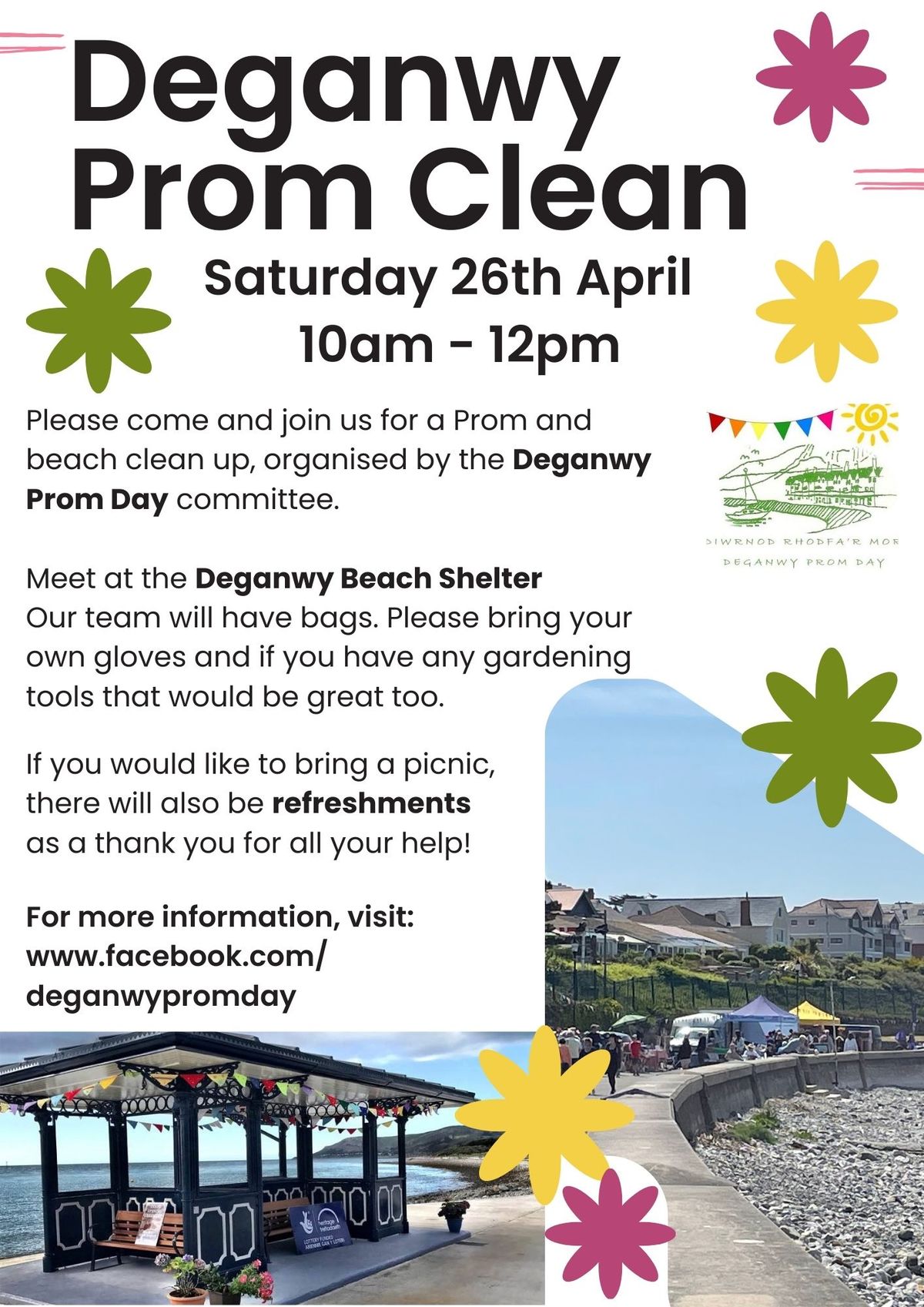 Deganwy Prom Clean Up