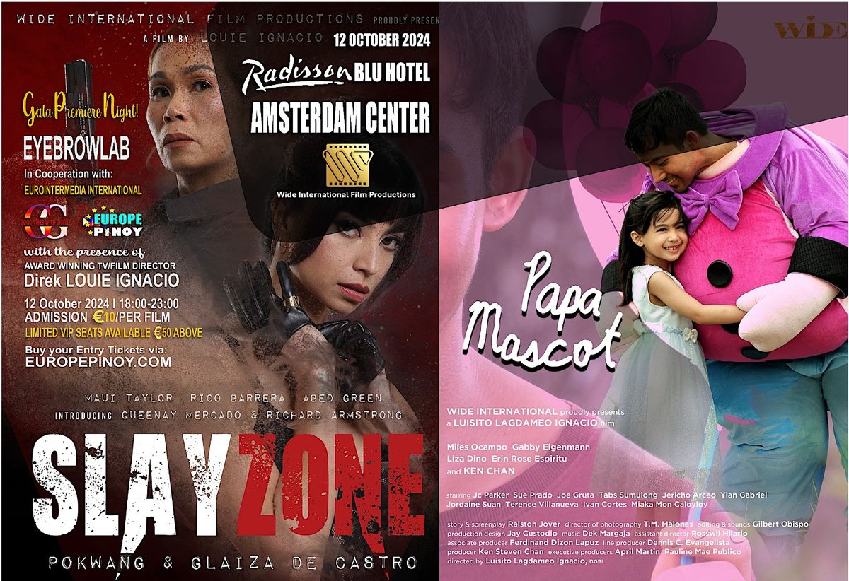 GALA PREMIERE NIGHT : Slayzone & Papa Mascot with Art Expo\/Artbook Launch